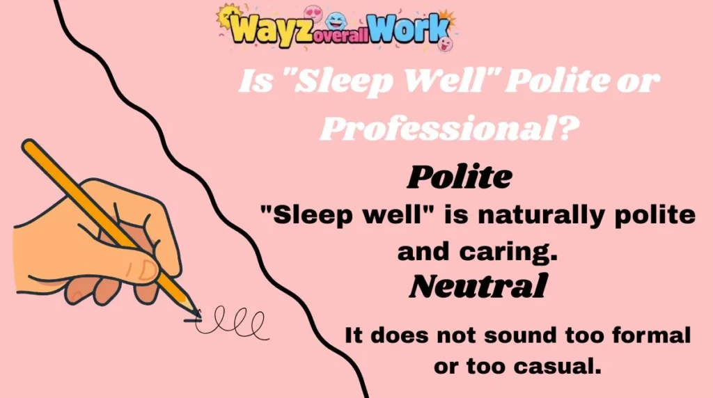 Other Ways to Say “Sleep Well”